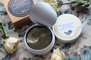 PETITFEE Набор патчей д/век гидрогел. ЖЕМЧУГ/ЗОЛОТО Black Pearl&Gold Hydrogel Eye Patch, 60 шт