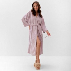 Халат женский KAFTAN Plushy, лиловый