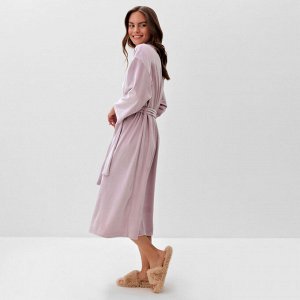 Халат женский KAFTAN Plushy, лиловый