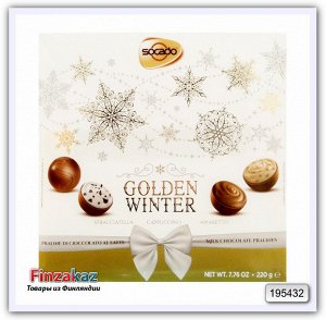 Набор шоколадных конфет Socado Golden Winter 220 гр