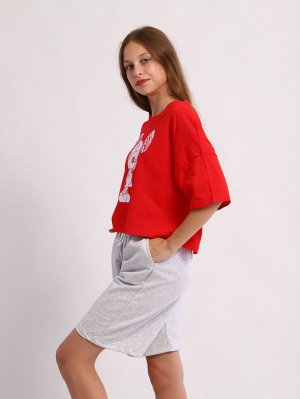 Футболка "Микки" красный