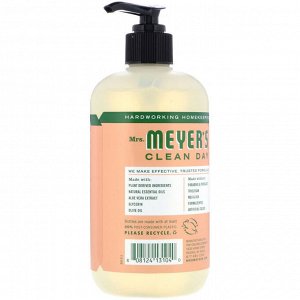 Mrs. Meyers Clean Day, Hand Soap, Geranium Scent, 12.5 fl oz (370 ml)