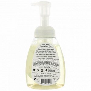 Deep Steep, Foaming Hand Wash, Tea Tree & Mint, 8 fl oz (237 ml)