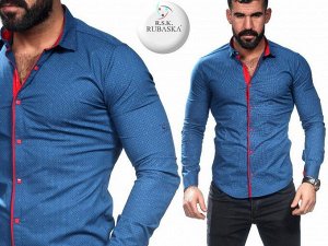 Рубашка Rubaska
Модель: рост 187 см
Вес: 83 кг.
Производитель: Турция
Материал: 95% хлопок , 5% стрейч