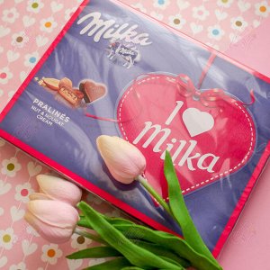 Набор шоколадных конфет Milka, 110 гр.