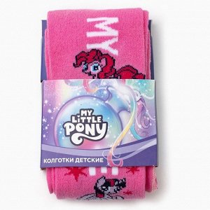 Колготки детские «Искорка и Пинки Пай», My Little Pony, рост