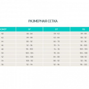 Размерная сетка