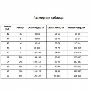 Размерная сетка