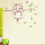 3D стикер на стену &quot;котик&quot;