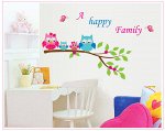 3D стикер на стену &quot; Happy Family&quot;
