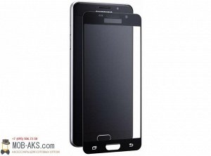 Защитное стекло 2D полноэкранное Samsung A710 черный оптом