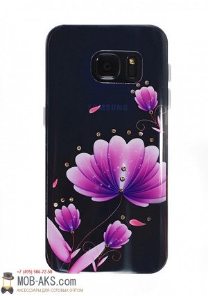 Силиконовая накладка Garden Girl #1 Samsung S7 оптом