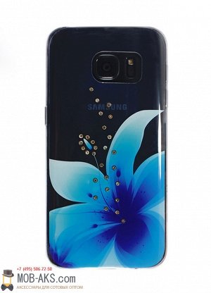 Силиконовая накладка Garden Girl #2 Samsung S7 оптом
