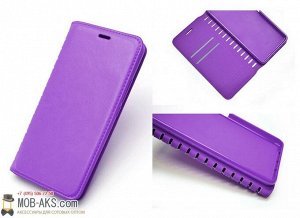 Чехол-книга боковая Asus Zenfone Max фиолетовый оптом