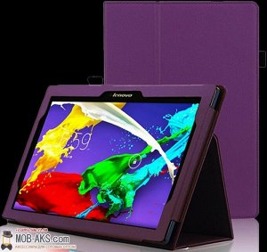 Чехол-книга вставной для планшета Lenovo А 8-50 фиолетовый оптом