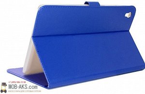 Чехол-книга для планшета на силиконе Samsung Tab3 Lite T116 (7 дюймов) голубой оптом