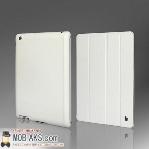 Чехол Lux Case для планшета Apple iPad 2/3/4 белый оптом