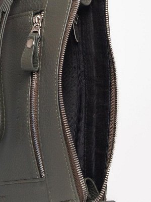 Мужская кожаная сумка Richet 2300LN 294 Зеленый