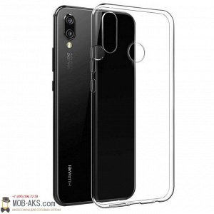 Силиконовая накладка 0.6 мм Huawei Nova 3i прозрачная оптом