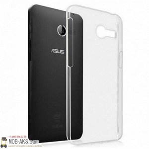 Силиконовая накладка тонкая 0.33 мм Asus Zenfone Go 4.5 (ZC450TG) прозрачная оптом