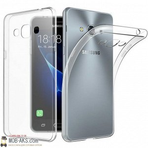 Силиконовая накладка 0.6 мм Samsung J330 (2017) прозрачная оптом