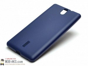 Силиконовая накладка Cherry (в комплекте с глянцевой пленкой) для Samsung Note 7 синий оптом