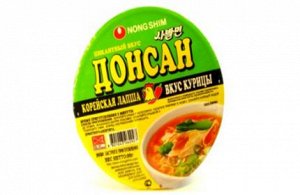 Лапша быстрого приготовления Don San Chicken spicy 86г