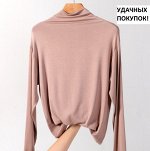 Водолазка с длинными рукавами цвет: ХАКИ