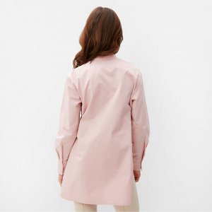 Рубашка женская MINAKU: Casual Collection цвет розовый, р-р 46