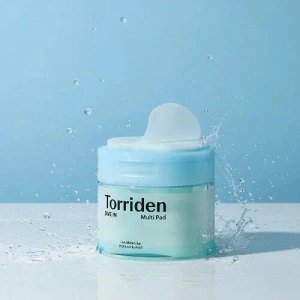 Torriden DIVE IN Low Molecular Hyaluronic Acid Multi Pad Увлажняющие многофункциональные пэды