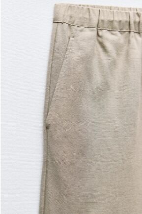 БРЮКИ WIDE LEG С РАКУШКАМИ И ШНУРКАМИ арт. 6895224, серый