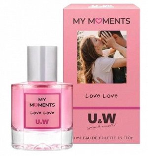 You&World My Moments Love Love жен 50мл туалетная вода edt _К / 24шт / 2001014827 / 422152