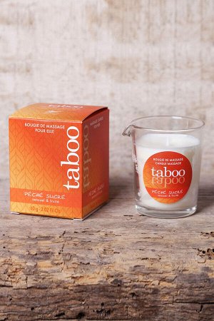 Массажное аромамасло для женщин RUF Taboo Сладкий грех (P?che sucre), нектарин, 60 гр.
