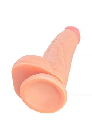 Реалистичный фаллоимитатор RealStick Nude York, PVC, телесный, 20 см