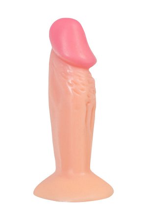 Реалистичный фаллоимитатор RealStick Nude Vere, PVC, телесный, 11 см