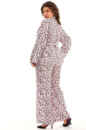 Блуза BegiModa 4096 Розовое сердце