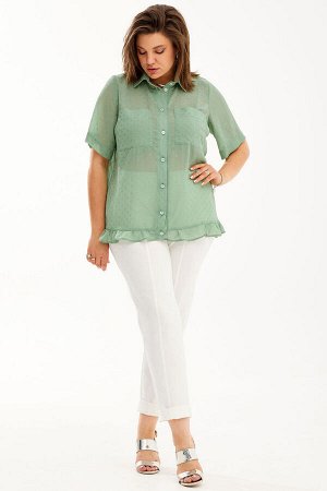 Блуза BegiModa 4098 нефрит