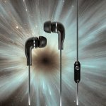 Наушники проводные внутриканальные (гарнитура) Smartbuy S4, черная, цветной пакет (SBH-011)