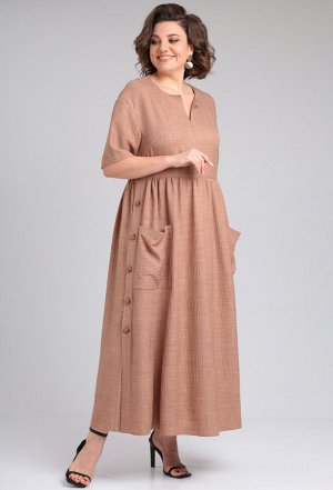 Платье Anastasia Mak 1173 коричневый