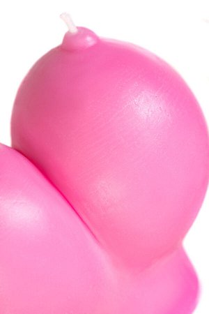 Свеча Pecado BDSM «Сиськи», розовая, 150 гр.