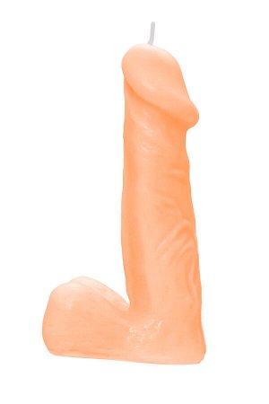 Свеча Pecado BDSM «Пенис», оранжевая, 98 гр.