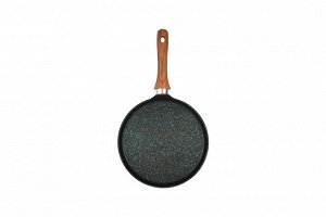 Сковорода антипригарная литая блинная 26см Granit ultra blue ТМ KUKMARA