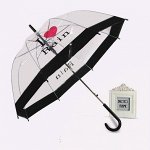 Зонты-трости прозрачные