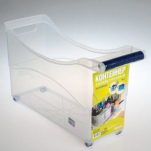 Контейнер универсальный, 10 л, на колесах, пластик