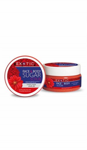EXOTIC Сахарный скраб для лица и тела Exotic 300 ml (D Aker Fassi)