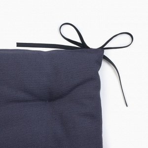 Подушка на стул Этель Freedom violet 42х42см, 56%лён, 44%хл 405 г/м2