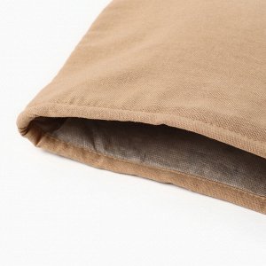 Грелка на чайник Этель ECO, бежевая, 28*28 см, 70% хлопок, 30% лён, 190 г/м*