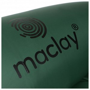 Надувной диван maclay, 190Т, 180 х 70 х 45 см, цвет оливковый