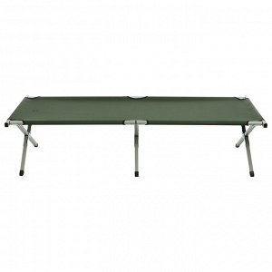 Раскладушка maclay, складная, 184 х 59 х 40 см, до 120 кг, цвет зелёный