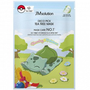 JMsolution Deko Pick Tea Tree Mask Тканевая маска с чайным деревом против воспалений  30 мл